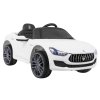 Elektrické autíčko Maserati Ghibli na akumulátor Bílé + Dálkový ovladač