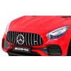 Elektrické autíčko Mercedes Benz GT + Dálkové ovládání + Pomalý start Červené