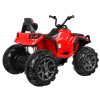 Červená elektrická čtyřkolka ATV pro děti + EVA kola + pomalý start