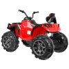 Červená elektrická čtyřkolka ATV pro děti + EVA kola + pomalý start