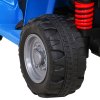 Elektrická akumulátorová čtyřkolka Honda 250X TRX Modrá + Klakson + LED 12