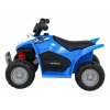 Elektrická akumulátorová čtyřkolka Honda 250X TRX Modrá + Klakson + LED 4