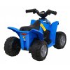 Elektrická akumulátorová čtyřkolka Honda 250X TRX Modrá + Klakson + LED 8
