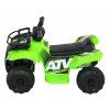 Dětská elektrická čtyřkolka Quad Storm Motor 25 W MP3 USB Zelená 4