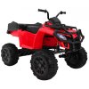 Elektrická čtyřkolka pro děti XL ATV Červená Pohon 4x4 EVA kola