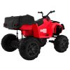 Elektrická čtyřkolka pro děti XL ATV Červená Pohon 4x4 EVA kola
