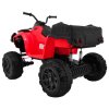 Elektrická čtyřkolka pro děti XL ATV Červená Pohon 4x4 EVA kola