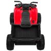 Elektrická čtyřkolka pro děti XL ATV Červená Pohon 4x4 EVA kola