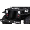 Elektrické autíčko Vojenské Retro černé + Pohon 4x4 12