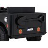 Elektrické autíčko Vojenské Retro černé + Pohon 4x4 13
