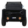 Elektrické autíčko Vojenské Retro černé + Pohon 4x4 6