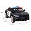Elektrické autíčko Super-Police policejní