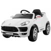Elektrické autíčko Turbo-S dálkové ovládání EVA kola bílé