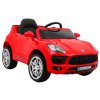 Elektrické autíčko Turbo-S akumulátorové červené SUV + dálkové ovládání
