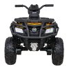 Elektrická čtyřkolka XT-Speed Pohon 4x4 Pomalý start Žlutá