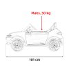 Elektrické autíčko Mercedes Benz AMG EQA + Dálkové ovládání + EVA kola Bílé 3