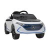 Elektrické autíčko Mercedes Benz AMG EQA + Dálkové ovládání + EVA kola Bílé 5