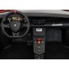 Elektrické autíčko Lamborghini Aventador SV pro 2 děti Dálkové ovládání 2,4 GHz Červené EVA kola
