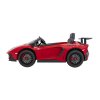 Elektrické autíčko Lamborghini Aventador SV pro 2 děti Dálkové ovládání 2,4 GHz Červené EVA kola