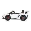 Elektrické autíčko Lamborghini Aventador SV pro 2 děti Bílé 7