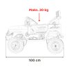 Elektrické autíčko Toyota FJ Cruiser terénní + Dálkové ovládání