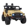 Elektrické autíčko Toyota FJ Cruiser béžové pohon 4x4 dálkové ovládání
