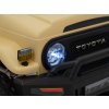 Elektrické autíčko Toyota FJ Cruiser béžové pohon 4x4 dálkové ovládání