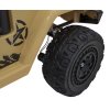 Elektrické autíčko Toyota FJ Cruiser béžové pohon 4x4 dálkové ovládání