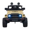 Elektrické autíčko Toyota FJ Cruiser béžové pohon 4x4 dálkové ovládání