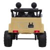 Elektrické autíčko Toyota FJ Cruiser béžové pohon 4x4 dálkové ovládání