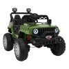 Elektrické zelené autíčko OFF ROAD Speed