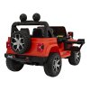 Elektrické autíčko Jeep Wrangler Rubicon Oranžové + Dálkové ovládání + EVA kola