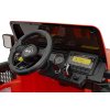 Elektrické autíčko Jeep Wrangler Rubicon Oranžové + Dálkové ovládání + EVA kola