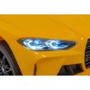 Elektrické autíčko BMW M4 Žluté