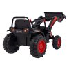 Elektrický traktor bagr pro děti Červený + Pohyblivé rameno lžíce + Dálkové ovládání 12