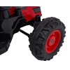 Elektrický traktor bagr pro děti Červený + Pohyblivé rameno lžíce + Dálkové ovládání 22