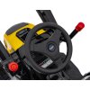 Elektrický traktor rypadlo + Pohyblivé rameno lžíce + Dálkové ovládání Žlutý 16
