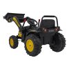 Elektrický traktor rypadlo + Pohyblivé rameno lžíce + Dálkové ovládání Žlutý 10