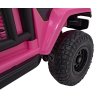 Elektrické růžové autíčko OFF-ROAD 3.0 + Dálkový ovladač + Pomalý start