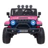 Elektrické růžové autíčko OFF-ROAD 3.0 + Dálkový ovladač + Pomalý start