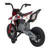 Elektrická motorka PANTONE 361C pro děti Červená + Pomalý start + EVA kola