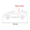 Elektrické autíčko Lamborghini Invencible Červené