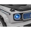 Elektrické autíčko Mercedes Benz EQG Stříbrné