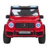 Elektrické červené autíčko Mercedes Benz G63 AMG XXL MP4