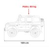Elektrické červené autíčko Mercedes Benz G63 AMG XXL MP4