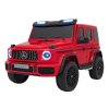 Elektrické červené autíčko Mercedes Benz G63 AMG XXL MP4