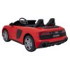Elektrické červené autíčko Audi Spyder R8 LIFT