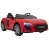 Elektrické červené autíčko Audi Spyder R8 LIFT