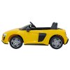 Elektrické autíčko Audi Spyder R8 LIFT Žluté 12