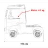 Elektrické autíčko Scania R-SERIE Růžové 3